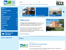 Tablet Screenshot of essexruralpartnership.org.uk
